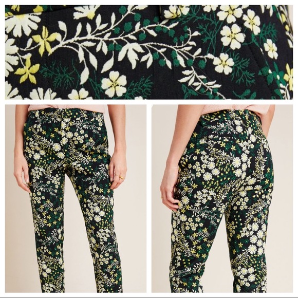 Anthropologie Jacquard Trousers from Current Air - Picture 2 of 2